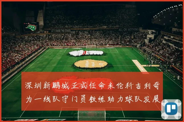 深圳新鹏城正式任命米伦科吉利奇为一线队守门员教练助力球队发展